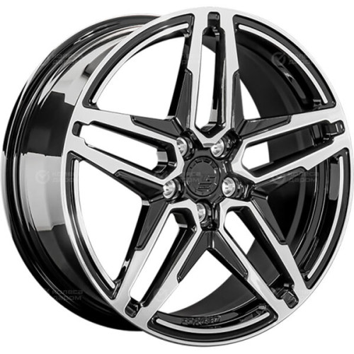 Колесный диск LS Forged FG50 8xR18 5x108 ET45 DIA63.3 черный полностью полированный