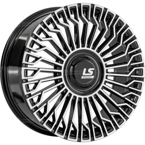 Колесный диск LS FlowForming LS RC99 8.5xR20 6x139.7 ET36 DIA100.1 черный полностью полированный