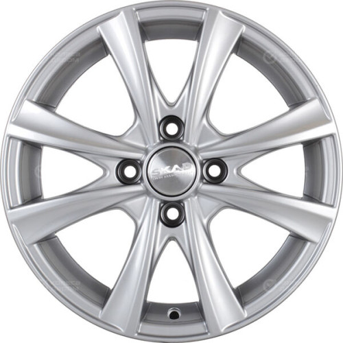 Колесный диск СКАД Мальта 6xR15 4x100 ET48 DIA54.1 серебристый