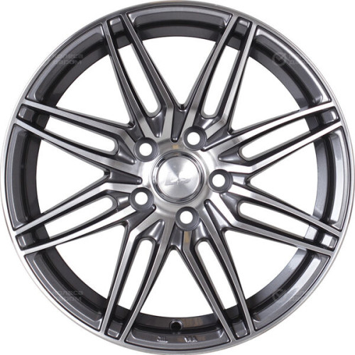 Колесный диск LS LS 832 6xR14 4x98 ET38 DIA58.6 насыщенный темно-серый полностью полированный