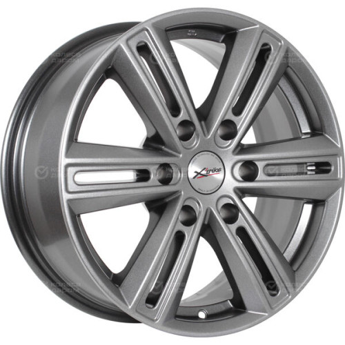 Колесный диск X-trike X124 7.5xR17 6x139.7 ET25 DIA106.1 темно-серебристый