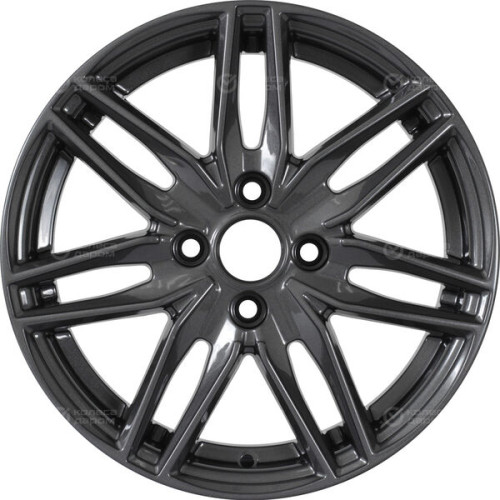 Колесный диск KDW KD1570 6xR15 4x98 ET30 DIA58.5 темно-серый
