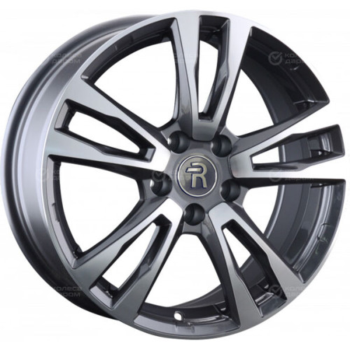 Колесный диск Replay HND254 7.5xR17 5x114.3 ET46 DIA67.1 насыщенный темно-серый полностью полированный