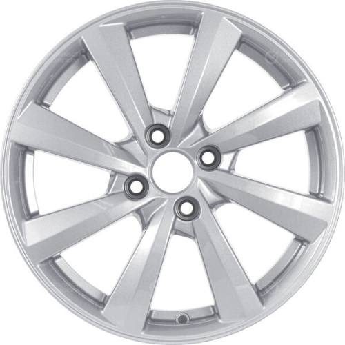 Колесный диск Carwel Селигер 6xR16 4x100 ET41 DIA60.1 серебристый