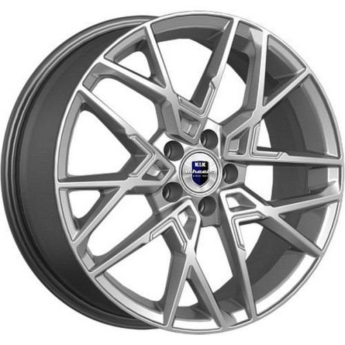 Легковой диск КиК Вудроф 7x18 5x110 ET40 65,1 Дарк платинум