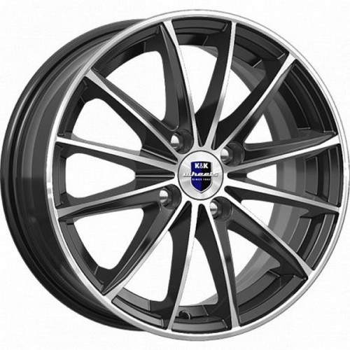 Легковой диск Rapid Пойнт Бланк 6x15 4x100 ET40 60,1 Алмаз черный