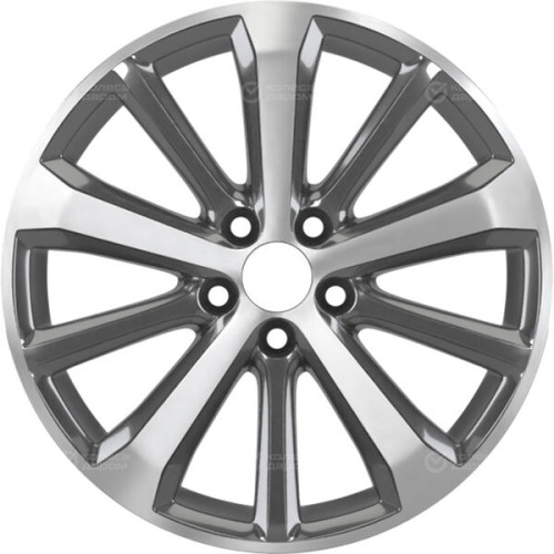 Колесный диск Replay KI233 7.5xR18 5x114.3 ET50.5 DIA67.1 насыщенный темно-серый полностью полированный