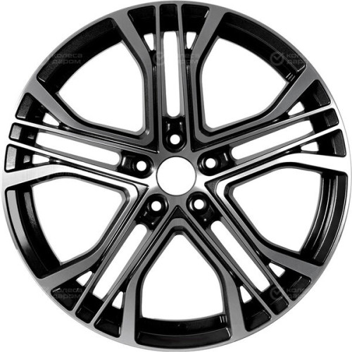 Колесный диск RST R029 8.5xR19 5x120 ET30 DIA66.1 глянцевый черный с полированной лицевой частью