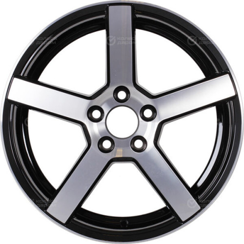 Колесный диск NEO V03-1560 6xR15 4x98 ET40 DIA58.6 глянцевый черный с полированной лицевой частью