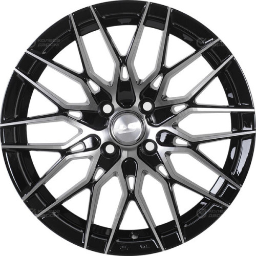 Колесный диск LS LS 1263 8xR18 5x114.3 ET35 DIA60.1 черный полностью полированный