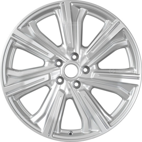 Колесный диск СКАД Premium Series Kleemann (КР1067) 8.5xR20 5x114.3 ET54 DIA67.1 серебристый