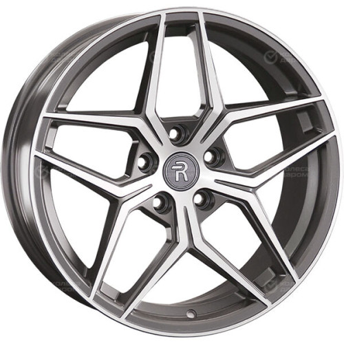 Колесный диск Replay LX191 8xR18 5x114.3 ET30 DIA60.1 темно-серый матовый ,частично полированный
