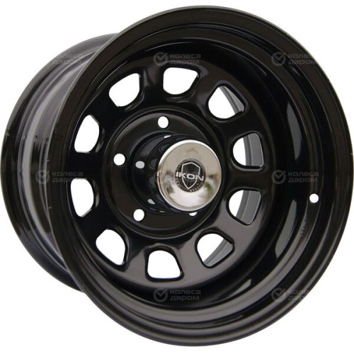 Колесный диск Ikon Wheels SNC043B 8xR16 6x139.7 ET0 DIA110.5 черный глянцевый