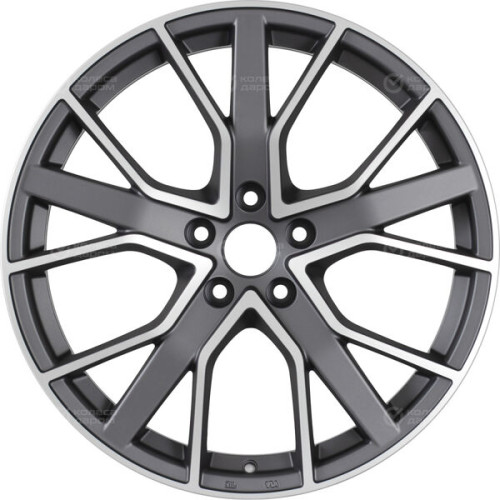 Колесный диск Replay TY59 10xR22 5x150 ET45 DIA110.1 темно-серый матовый ,частично полированный