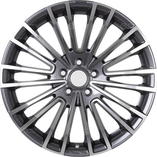 Колесный диск Replay A123 8.5xR19 5x112 ET28 DIA66.6 насыщенный темно-серый полностью полированный