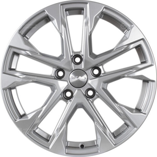 Колесный диск СКАД АТАКОР 7xR17 5x105 ET38 DIA56.6 серебристый