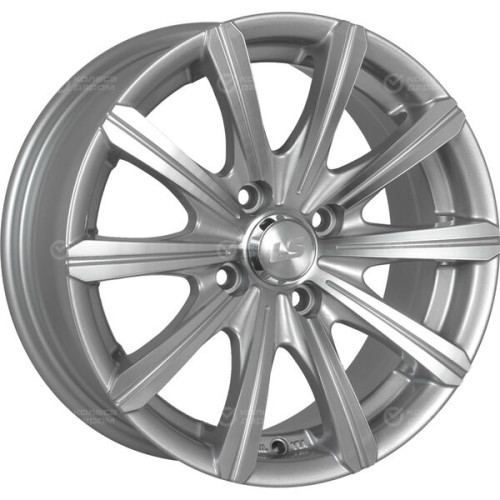 Колесный диск LS LS 391 7.5xR17 5x114.3 ET45 DIA73.1 серебристый полированный