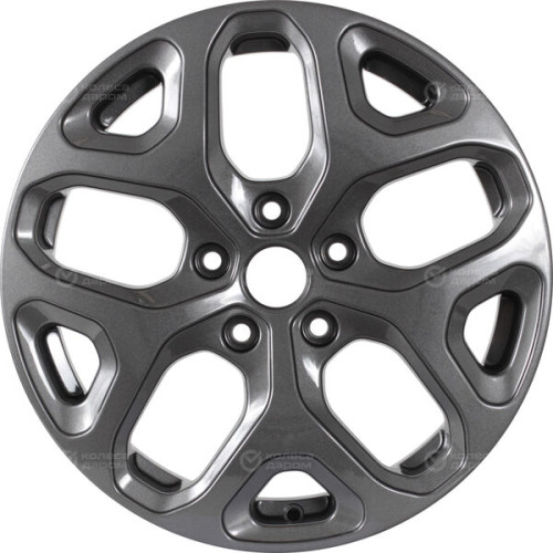 Колесный диск СКАД KL-307 6.5xR17 5x114.3 ET48 DIA67.1 темно-серый цвет с перламутровыми оттенками