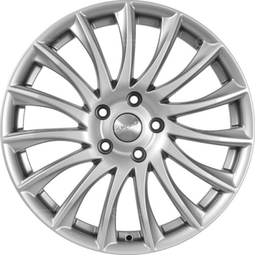 Колесный диск СКАД Валенсия 7xR18 5x112 ET38 DIA66.6 серебристый