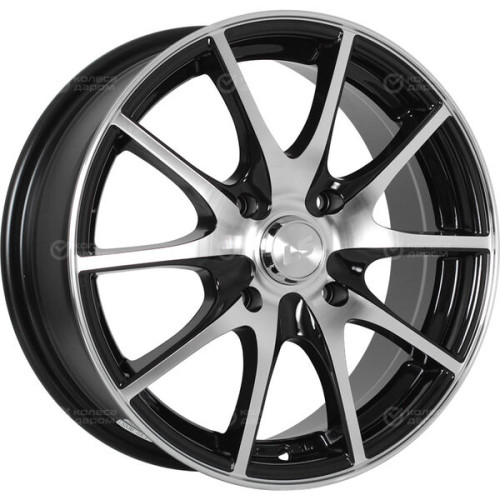 Колесный диск LS LS 536 6.5xR16 5x114.3 ET45 DIA73.1 черный полностью полированный