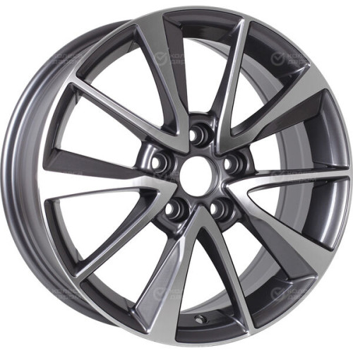 Колесный диск Replay LX136 8xR18 5x114.3 ET30 DIA60.1 насыщенный темно-серый полностью полированный