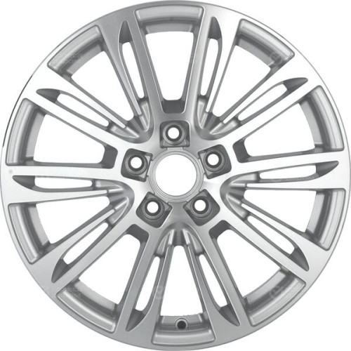 Колесный диск Replay A49 9xR20 5x112 ET45 DIA66.6 серебристый, с полированной лицевой поверхностью