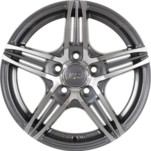 Колесный диск LS LS 189 6.5xR15 4x100 ET40 DIA73.1 насыщенный темно-серый полностью полированный