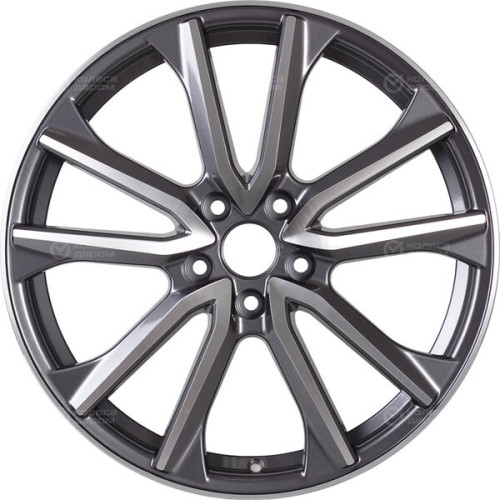 Колесный диск Replay HND322 7.5xR18 5x114.3 ET49.5 DIA67.1 насыщенный темно-серый полностью полированный