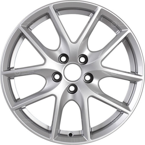 Колесный диск Alcasta M59 6.5xR16 5x114.3 ET43 DIA67.1 насыщенный серебристый