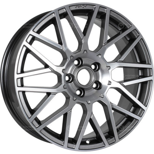 Колесный диск X-trike X133 7.5xR18 5x114.3 ET45 DIA67.1 темно-серебристый полированный