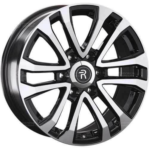 Колесный диск Replay TA10 7.5xR18 6x139.7 ET36 DIA100.1 черный полностью полированный