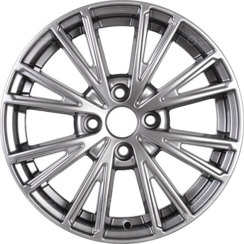 Колесный диск КиК Меандр 6xR16 4x100 ET40 DIA67.1 темно-серебристый