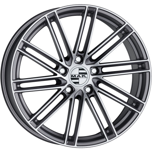 Легковой диск MAK Leipzig 9,5x21 5x112 ET27 66,45 Gun Metal Mirror Face