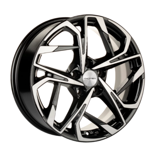 Легковой диск Khomen Wheels KHW1716 7x17 5x114,3 ET49 67,1 Black-FP