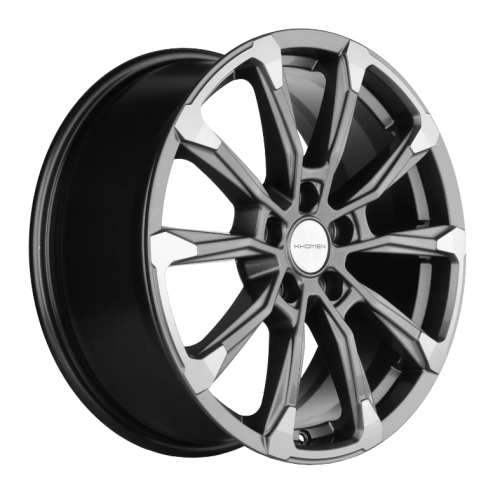 Легковой диск Khomen Wheels KHW1808 7,5x18 5x108 ET35 65,1 Gray-FP