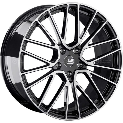 Колесный диск LS Forged LS FG17 11.5xR22 5x130 ET61 DIA71.6 черный полностью полированный