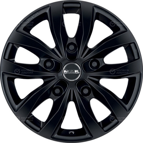 Колесный диск MAK Load 5 7xR17 5x120 ET55 DIA65.1 чёрный глянцевый