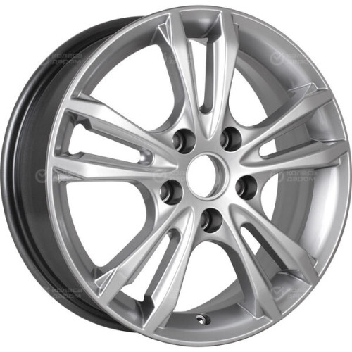 Колесный диск КиК Samara-оригинал 6xR16 4x100 ET41 DIA60.1 (уценка) насыщенный темно-серебристый цвет