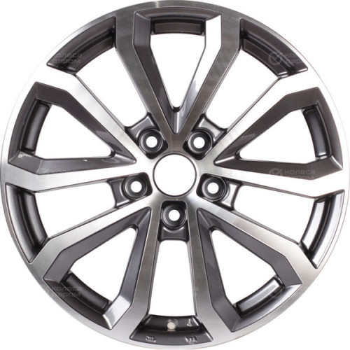 Колесный диск Replay SK77 7xR17 5x112 ET40 DIA57.1 насыщенный темно-серый полностью полированный