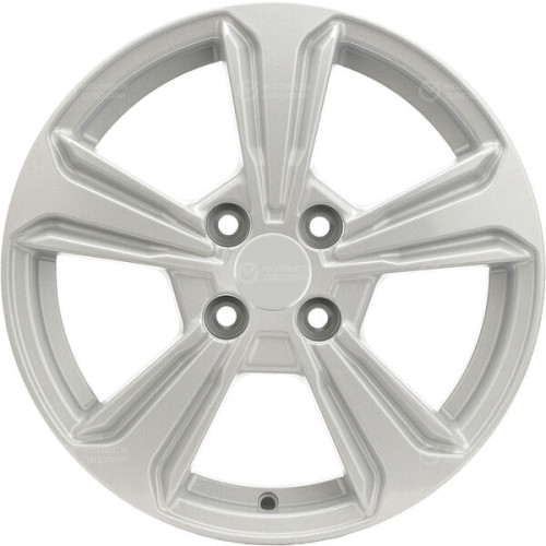 Колесный диск Carwel Диво 1502 6xR15 4x100 ET48 DIA54.1 серебристый