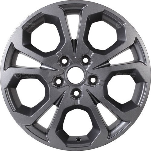 Колесный диск KHOMEN KHW1711 (17_Haval f7/f7x) 6.5xR17 5x114.3 ET40 DIA64.1 насыщенный темно-серый