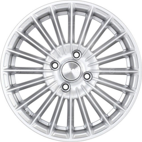 Колесный диск СКАД Веритас 6xR15 4x100 ET48 DIA54.1 серебристый