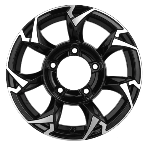 Легковой диск Khomen Wheels KHW1505 5,5x15 5x139,7 ET5 98,5 Black-FP