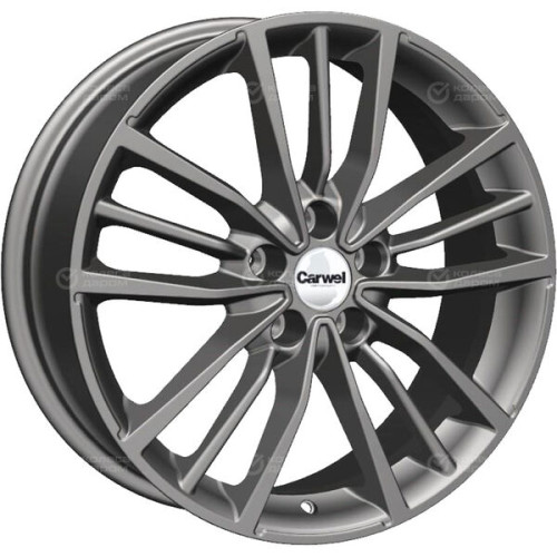Колесный диск Carwel Крет 1812 7xR18 5x108 ET36 DIA65.1 серый