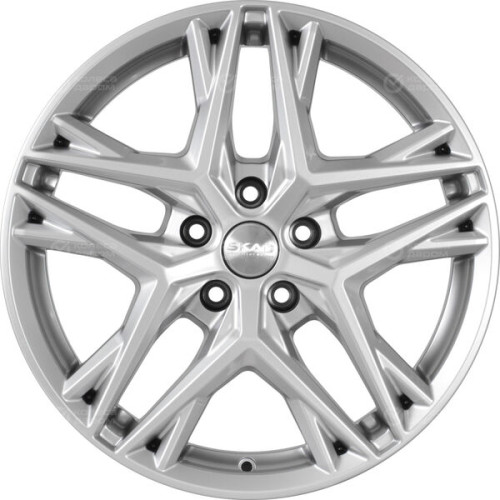 Колесный диск СКАД Челси 8xR18 5x114.3 ET50 DIA67.1 серебристый