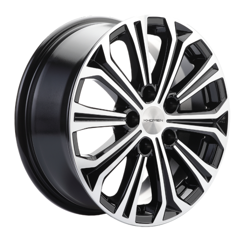 Легковой диск Khomen Wheels KHW1610 6,5x16 5x114,3 ET43 67,1 Black-FP