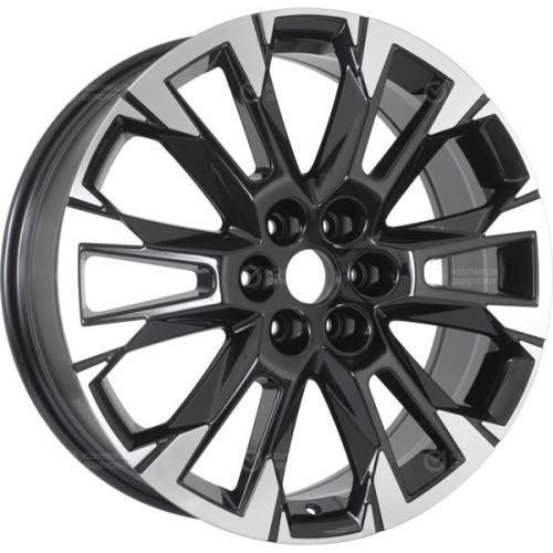 Колесный диск Replay CL69 8xR20 6x120 ET50 DIA67.1 черный полностью полированный