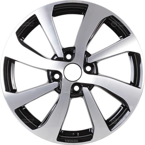 Колесный диск iFree Original КС893 (ZV 16_Vesta) 6xR16 4x100 ET50 DIA60.1 черный глянцевый с полированными элементами лицевой поверхности