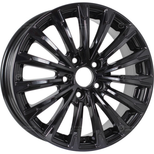 Колесный диск KDW KD1610 6.5xR16 5x114.3 ET50 DIA67.1 черный глянцевый