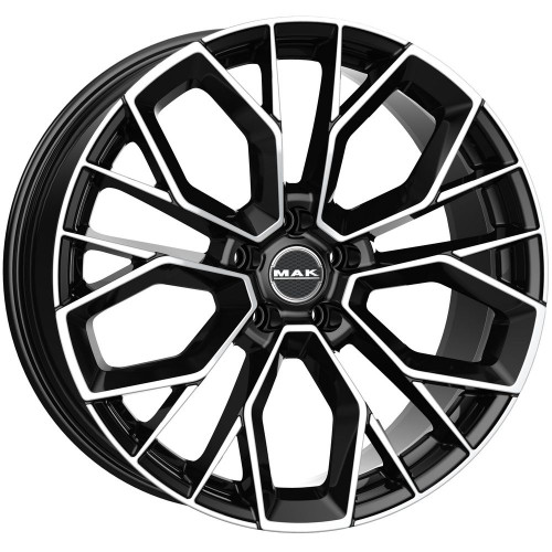 Легковой диск MAK Stilo 8x18 5x108 ET45 72 Black Mirror